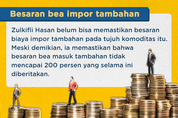 Kena Bea Impor Tambahan, Ini 7 Produk Komoditas yang Terdampak