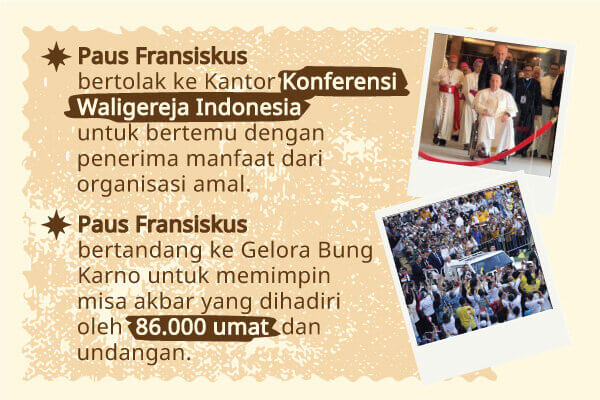 Recap: Kunjungan Apostolik Paus Fransiskus ke Indonesia