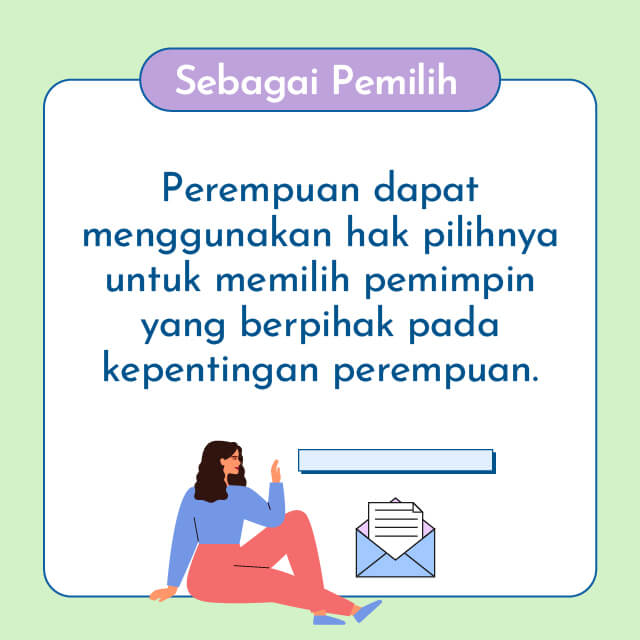 Perempuan, Ayo Ikut Andil dalam Pemilu 2024