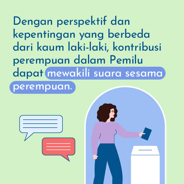 Perempuan, Ayo Ikut Andil dalam Pemilu 2024