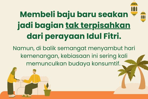 Menyambut Idul Fitri, Wajib Beli Baju Baru?