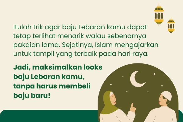 Menyambut Idul Fitri, Wajib Beli Baju Baru?